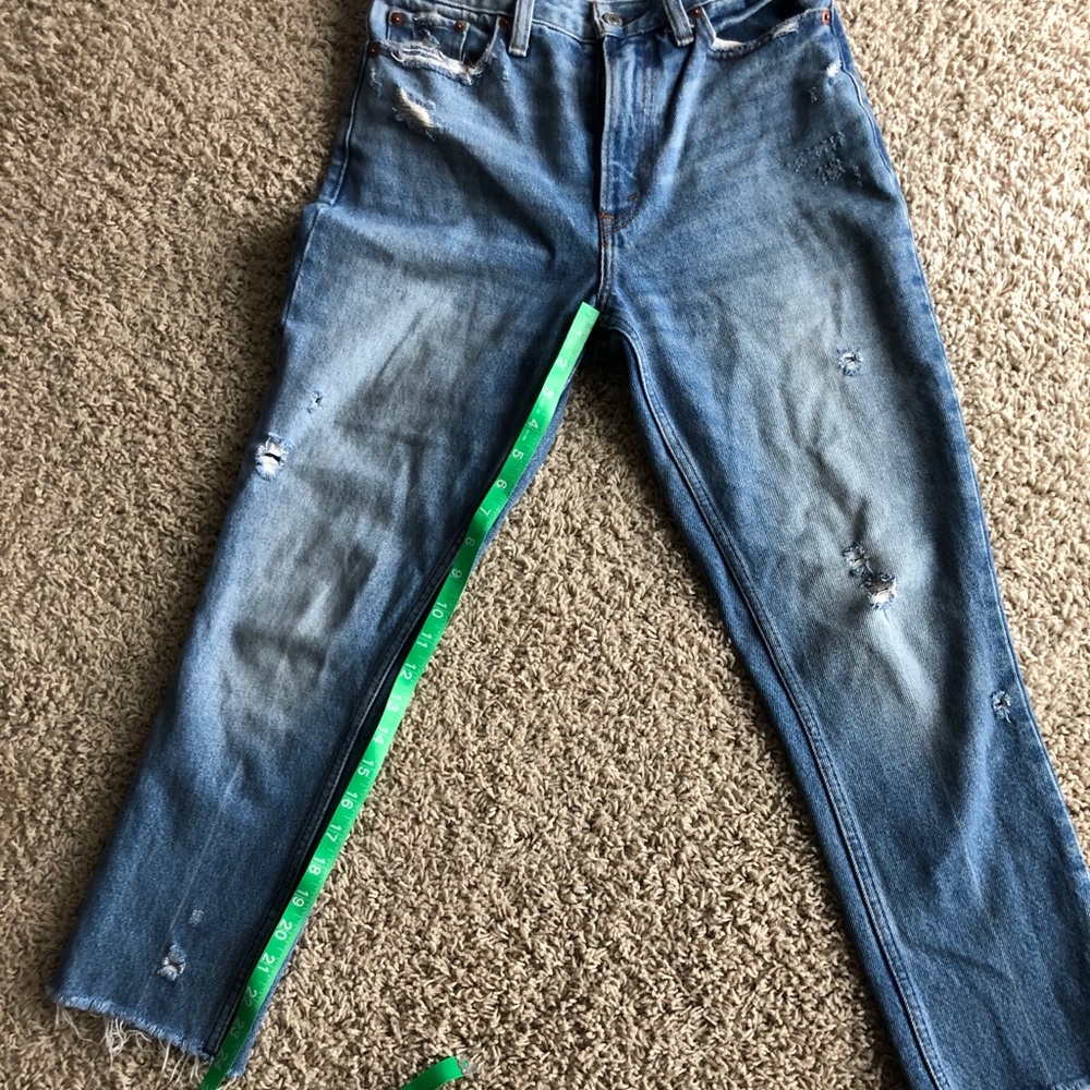 A&F mom jeans